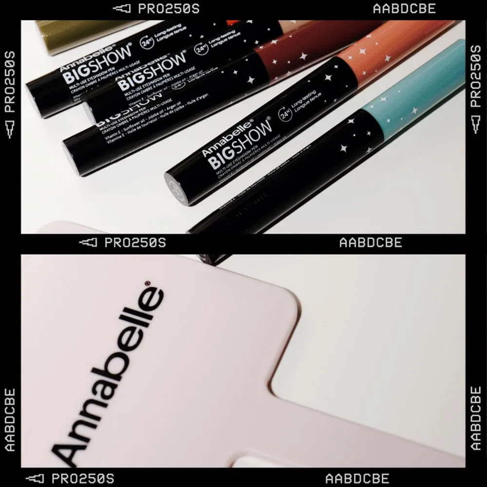 Annabelle Bigshow Multi-Use Eyeshadow Pen, 05 Curaçao, Highly Pigmented, Long-Lasting, Waterproof, Transfer-Proof, Smudge-Proof, Paraben-Free, Fragrance-Free, Oil-Free, Vegan, Cruelty-Free, 1.3 g