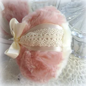 ANTIQUE PINK - Powder Puff, 5 inch