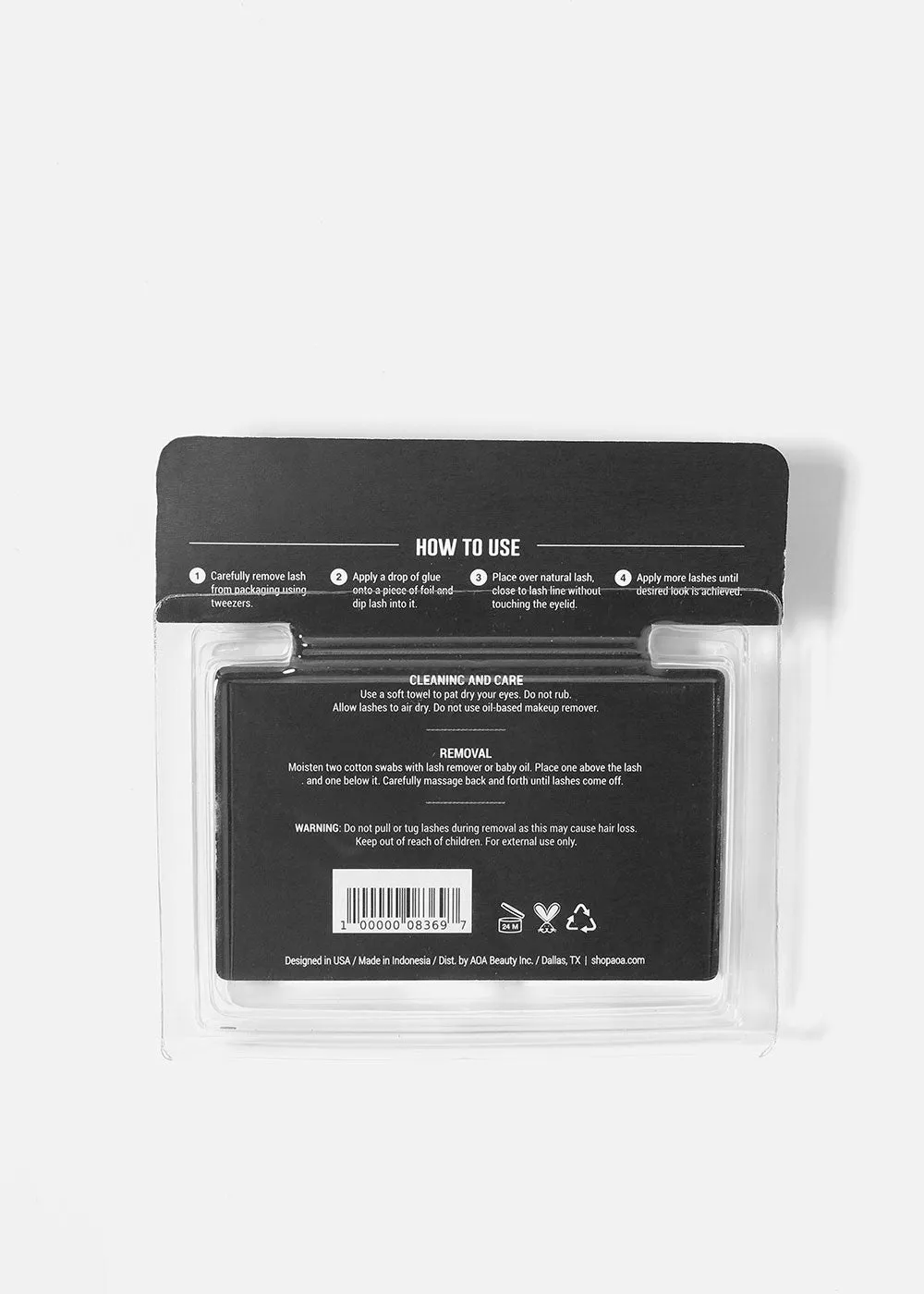 AOA Studio Eyelashes - Flare Medium
