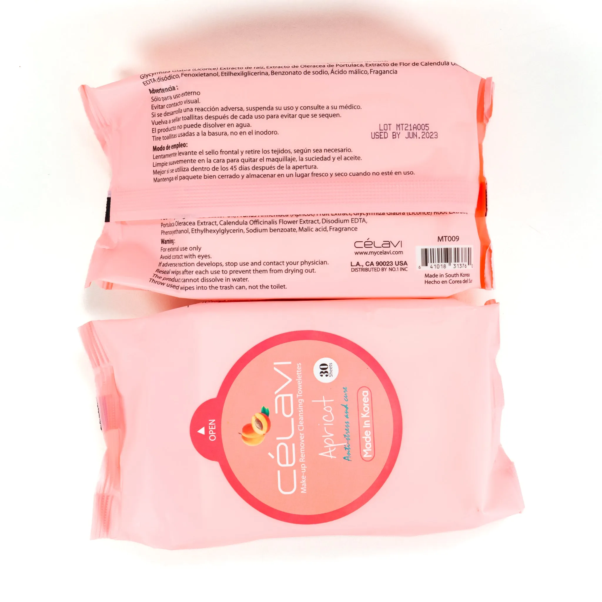Apricot Cleansing Wipes