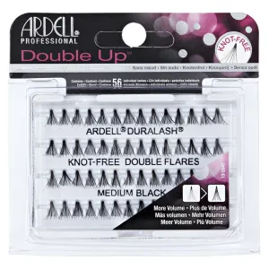 Ardell Double Up Individual Lashes - Knot-Free Double Flares Medium Black