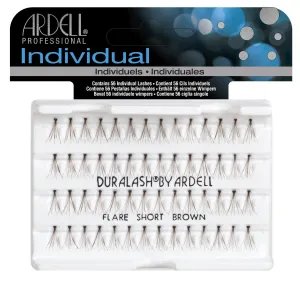 Ardell Duralash Flare Individual Lashes Short Brown