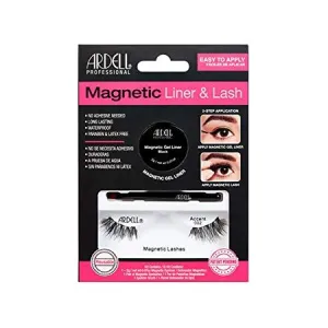 Ardell Magnetic Gel EyeLiner & False Lashes, Accent 002, 1 set