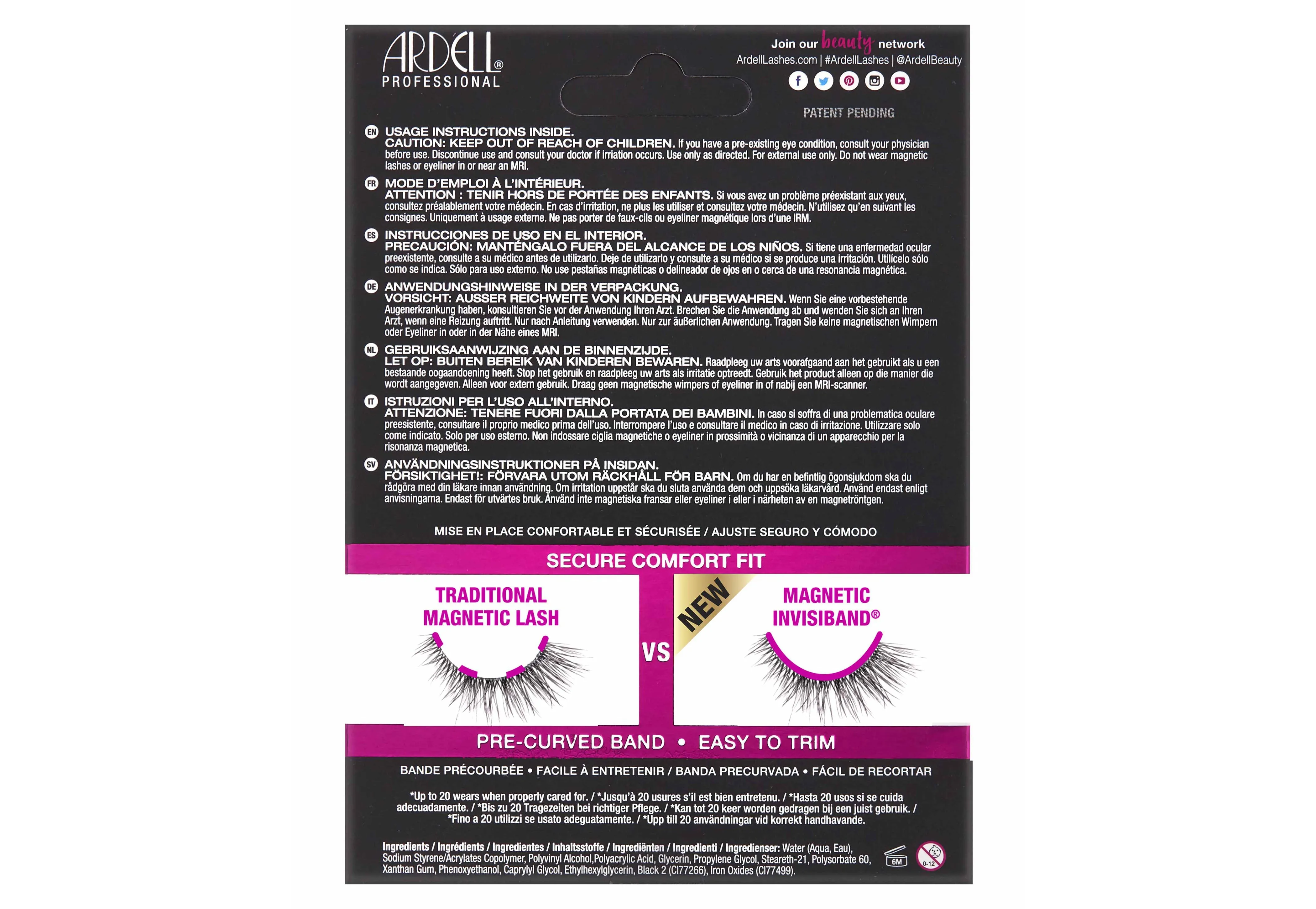 Ardell Magnetic MegaHold Liquid Liner & Lash Demi Lashes