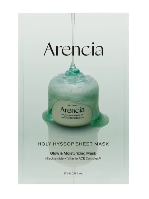 ARENCIA Holy Hyssop Sheet Mask