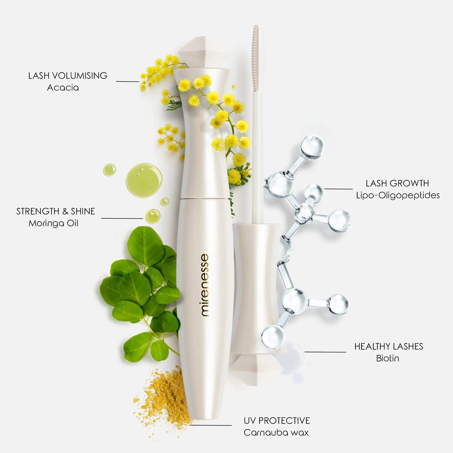 AU Mega Volume 4d Lash Growth Primer   Tubing Mascara Trio