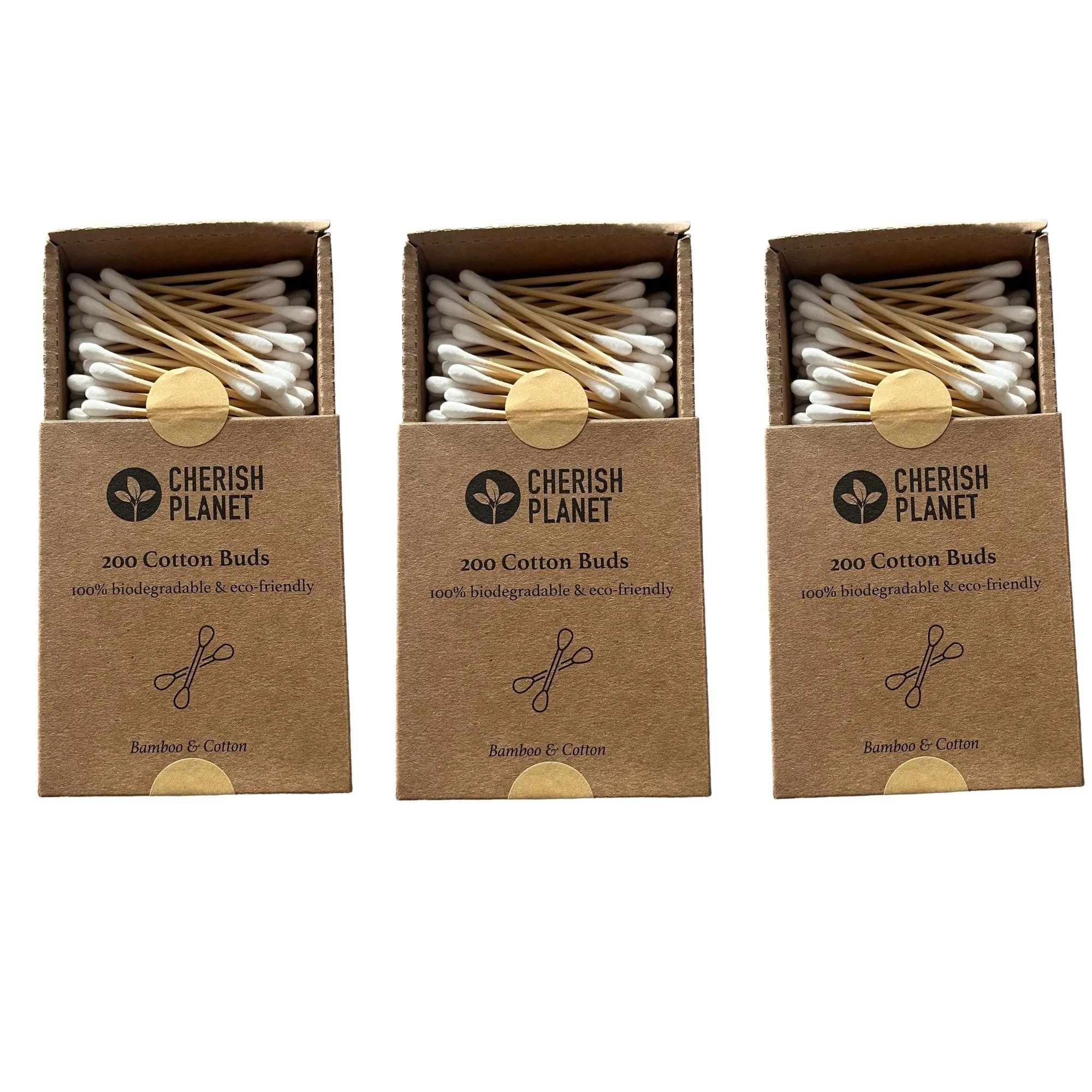 Bamboo Cotton Buds - 200 Pack
