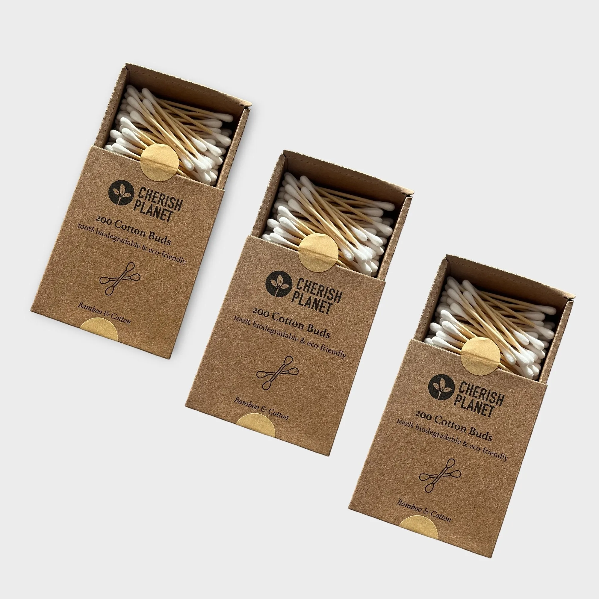 Bamboo Cotton Buds - 200 Pack
