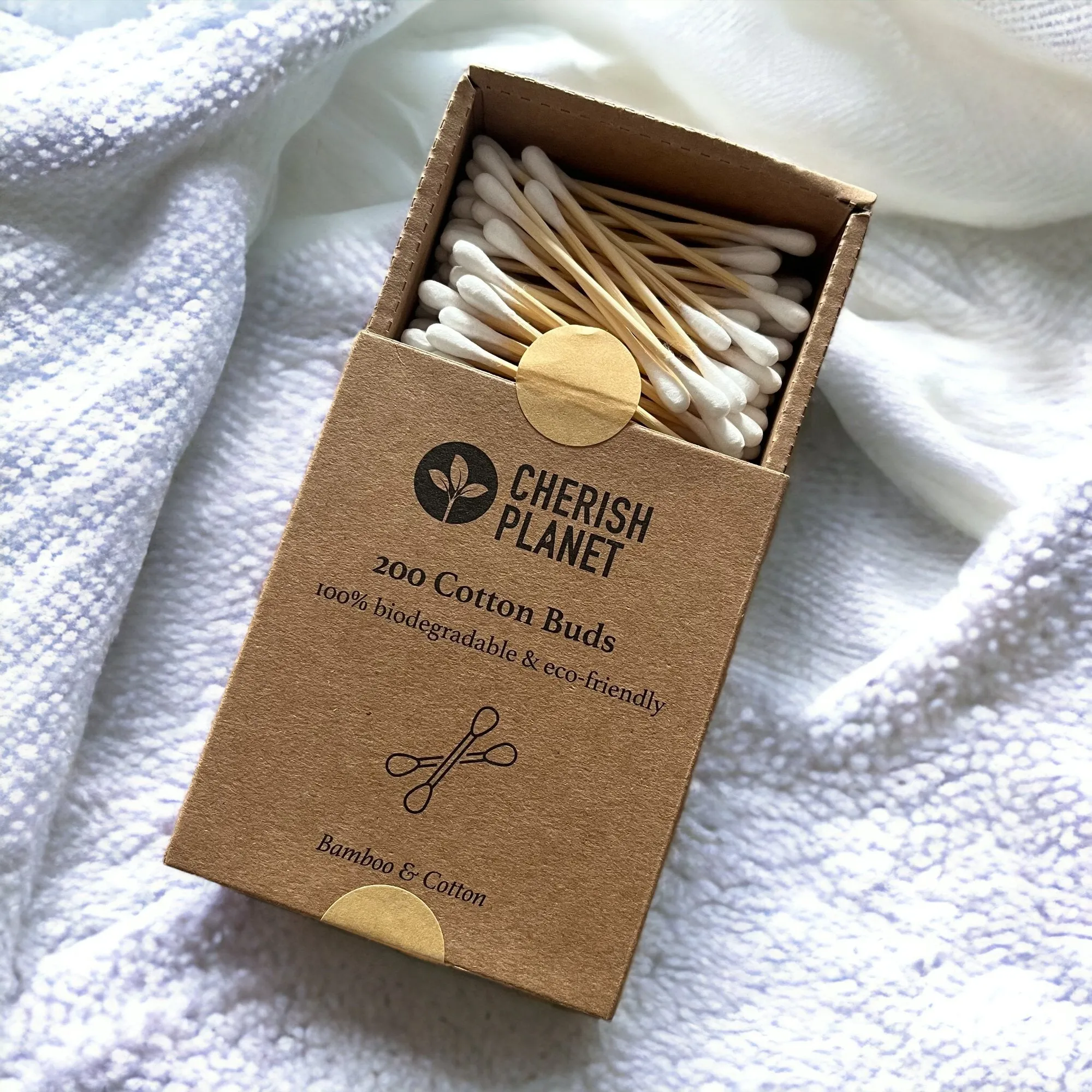 Bamboo Cotton Buds - 200 Pack
