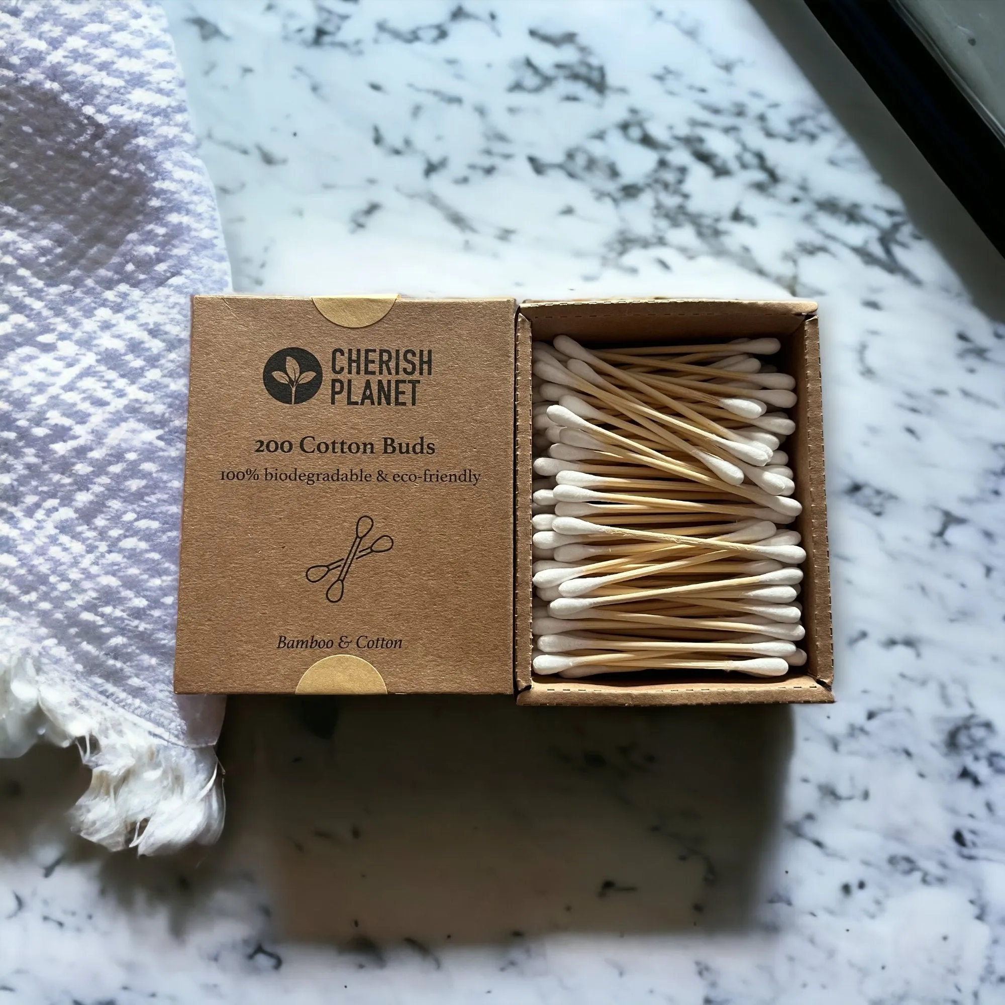 Bamboo Cotton Buds - 200 Pack