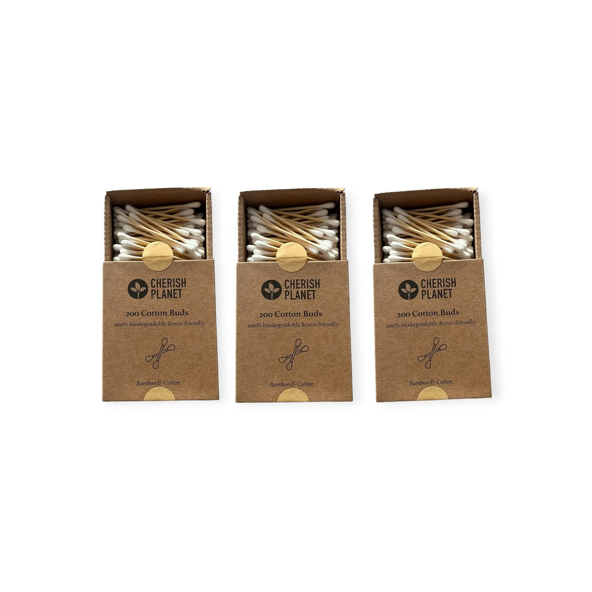 Bamboo Cotton Buds - 200 Pack