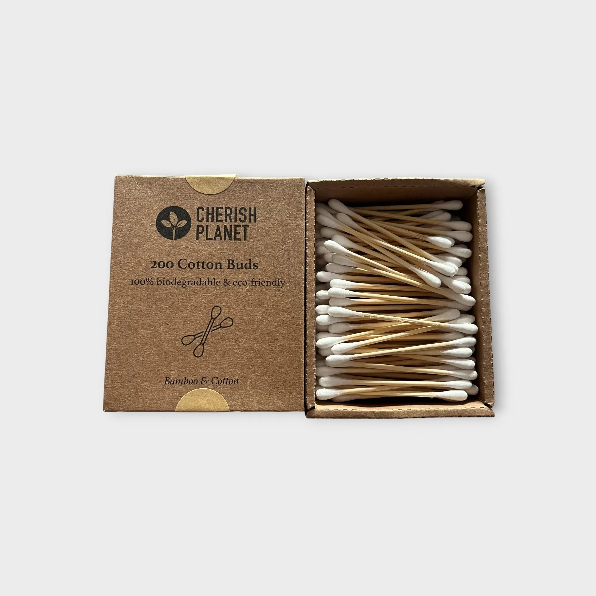 Bamboo Cotton Buds - 200 Pack
