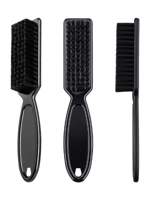 Barber Neck Duster Brush Set - Men's Facial and Hair Grooming Tools