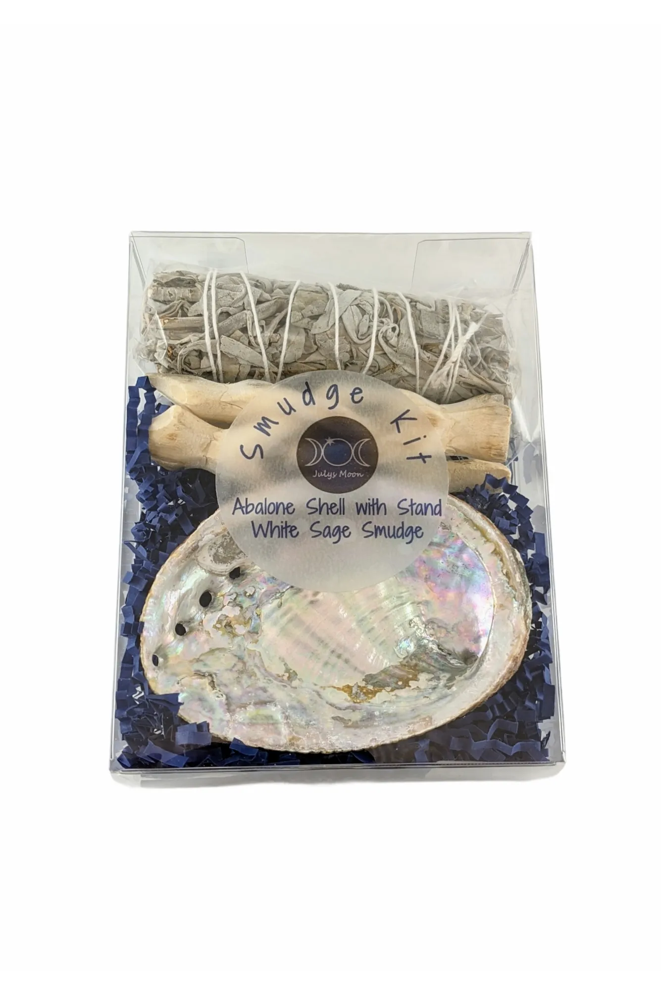 Basic Abalone White Sage smudge kit