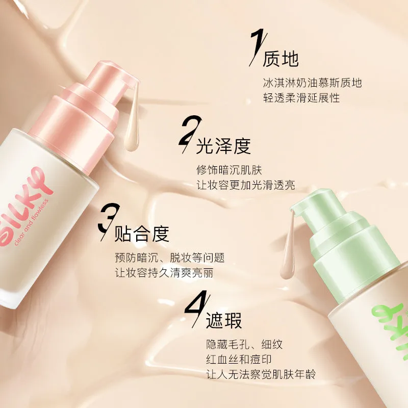 Baxi Silkp Clear Liquid Foundation.