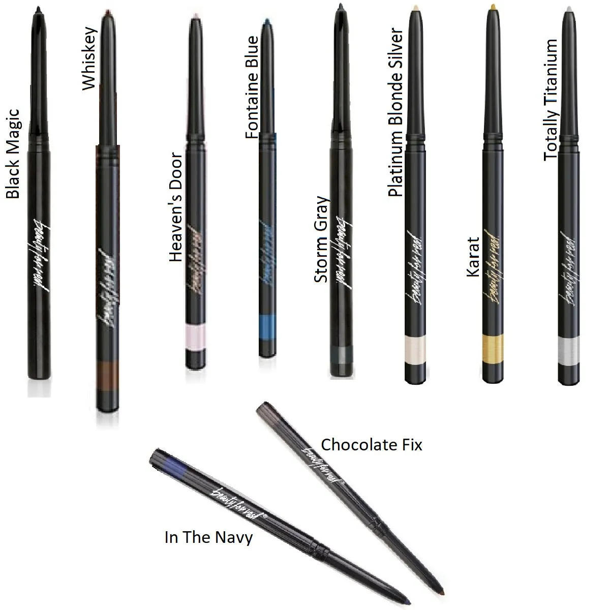 Beauty For Real I-Line 24-7 Waterproof Gel Eyeliner 0.01oz