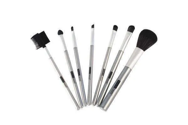 Beauty Treats 7 Piece Brush Set - Metallic Silver #147