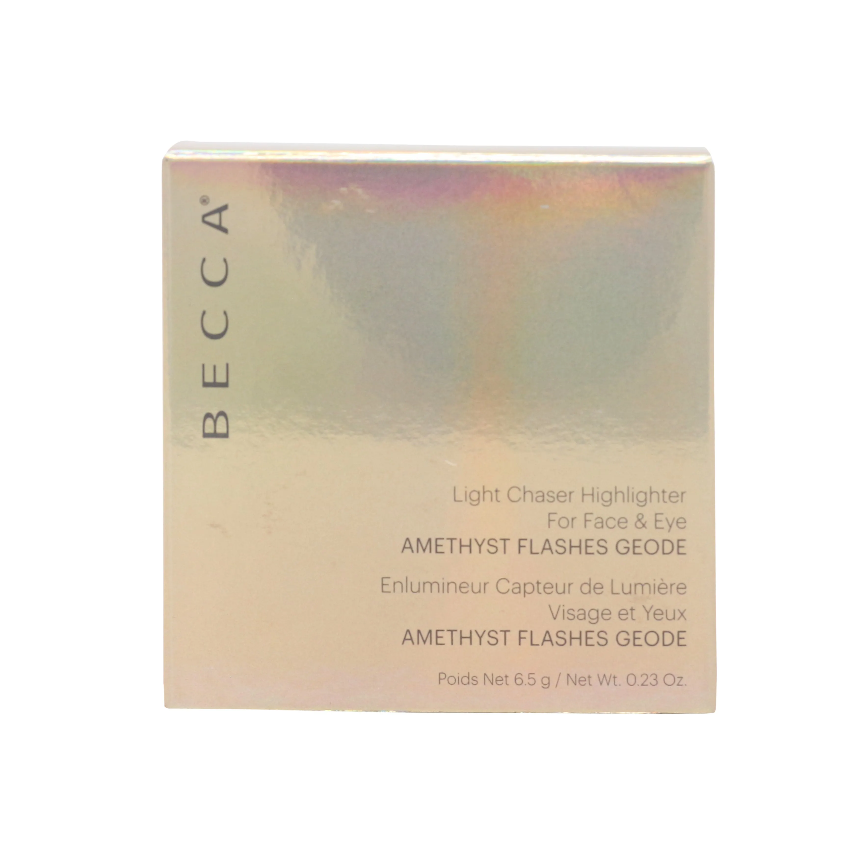 Becca Light Chaser Highlighter 0.23oz/6.5ml Amethyst Flashes Geode New In Box