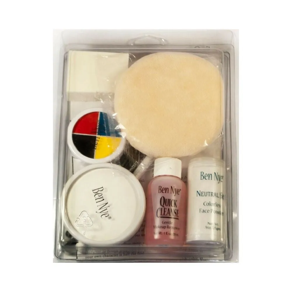 Ben Nye Character Kit Deluxe Clown Kit DK-1
