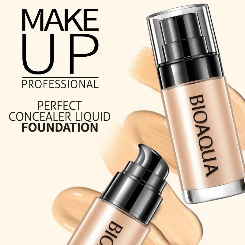 BIOAQUA Make up Professional Perfect Concealer Liquid Foundation BQY25034