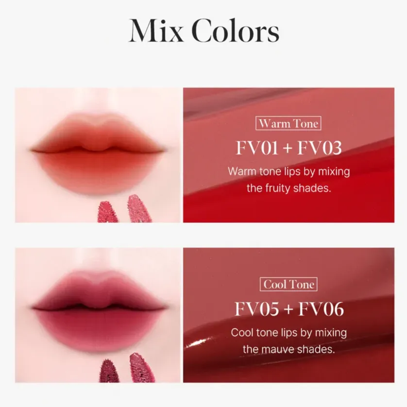 Black Rouge Icy to Fog Velvet (7 Colours)