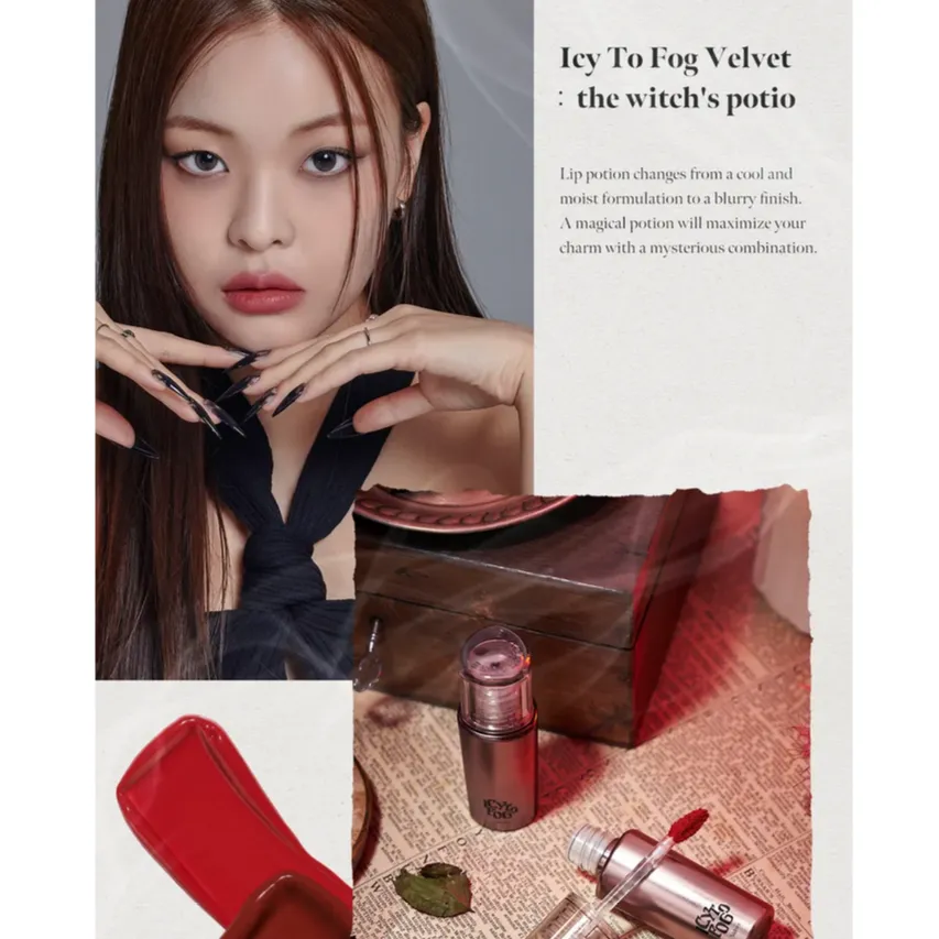 Black Rouge Icy to Fog Velvet (7 Colours)