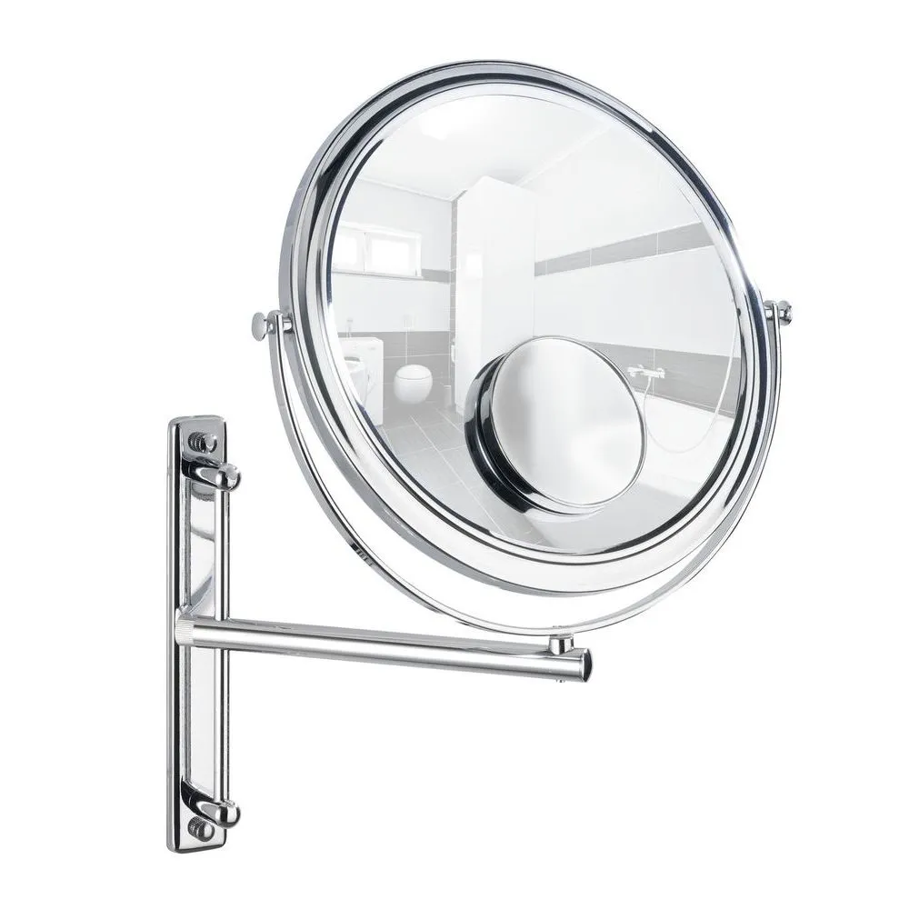 Bono 3x & 7x Extendable Wall Mounted Makeup Mirror