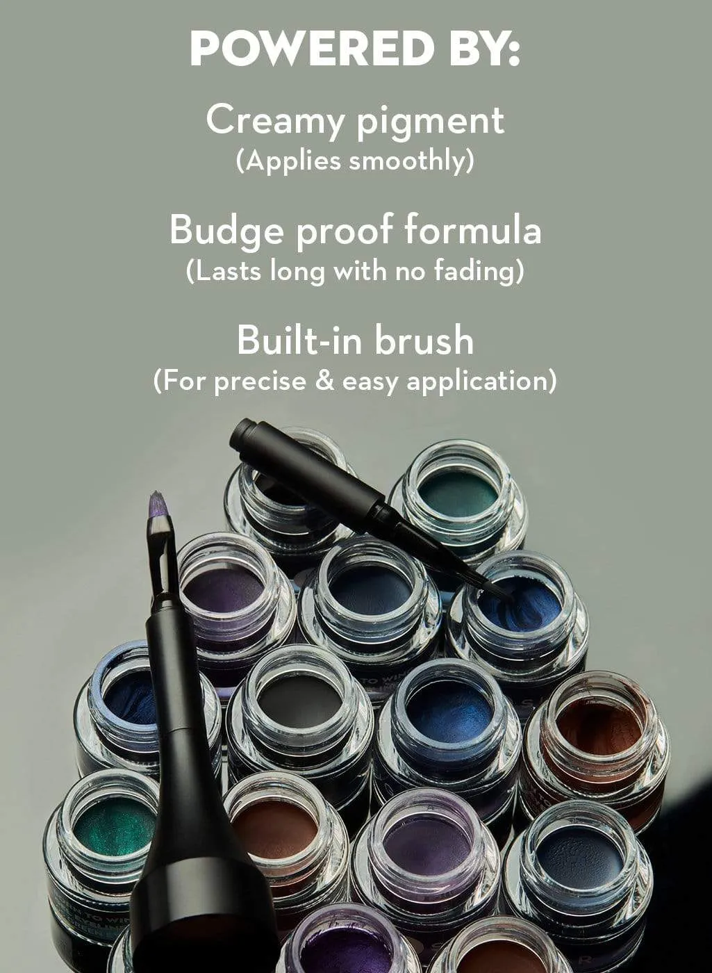 Born To Wing Gel Eyeliner - 03 Brown Sugar