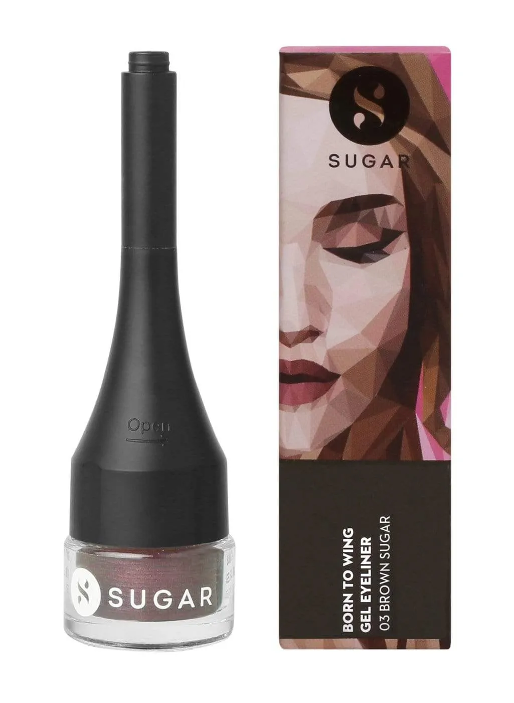 Born To Wing Gel Eyeliner - 03 Brown Sugar