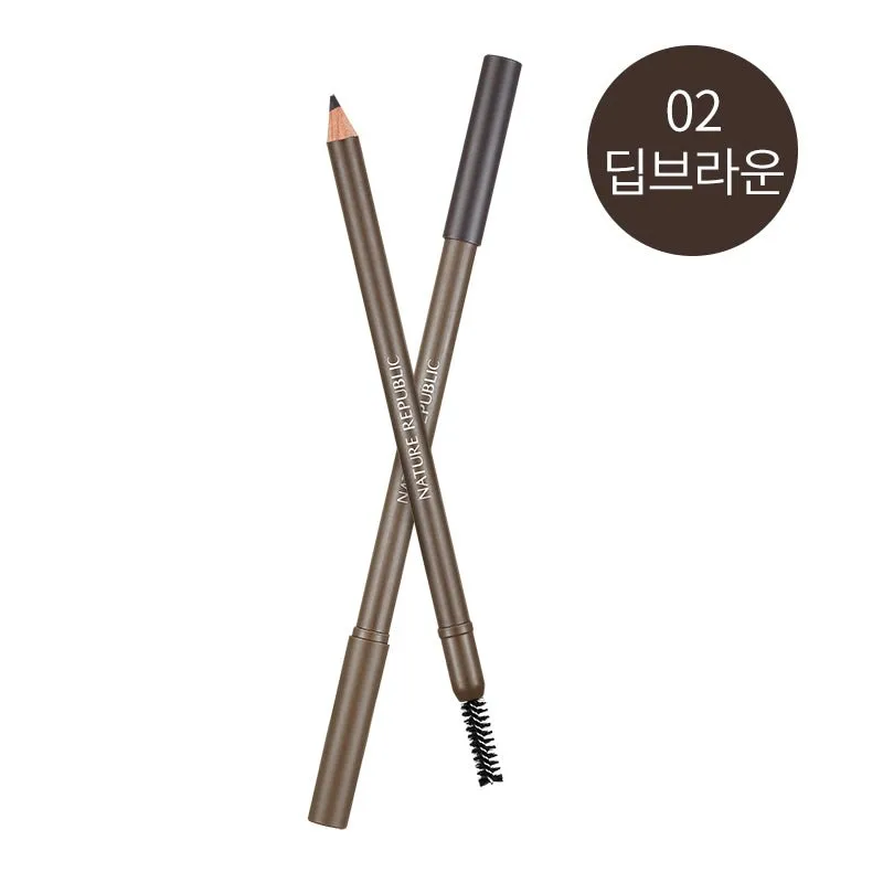 Botanical Wood Eyebrow 02 Deep Brown