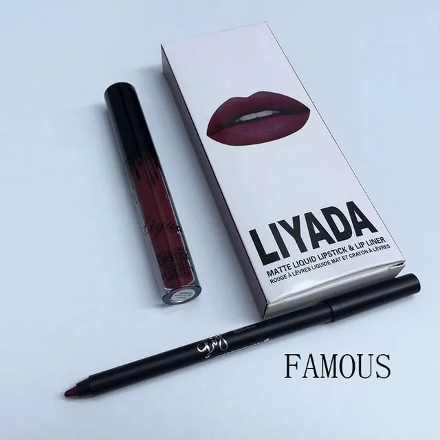Brand BUD K liquid matte lipstick lips pencil makeup