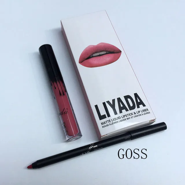 Brand BUD K liquid matte lipstick lips pencil makeup