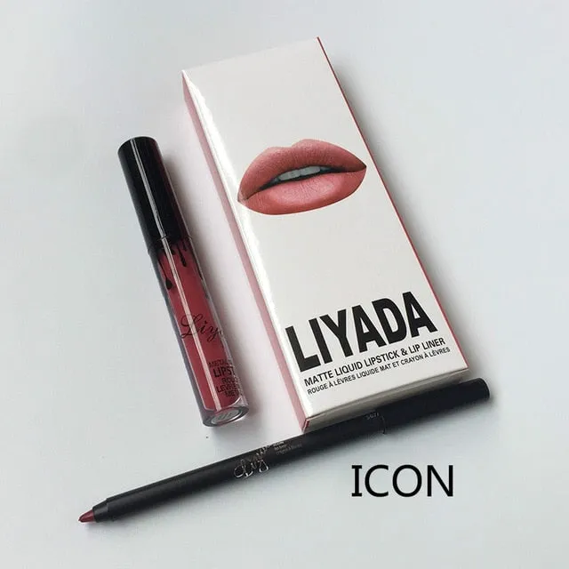Brand BUD K liquid matte lipstick lips pencil makeup