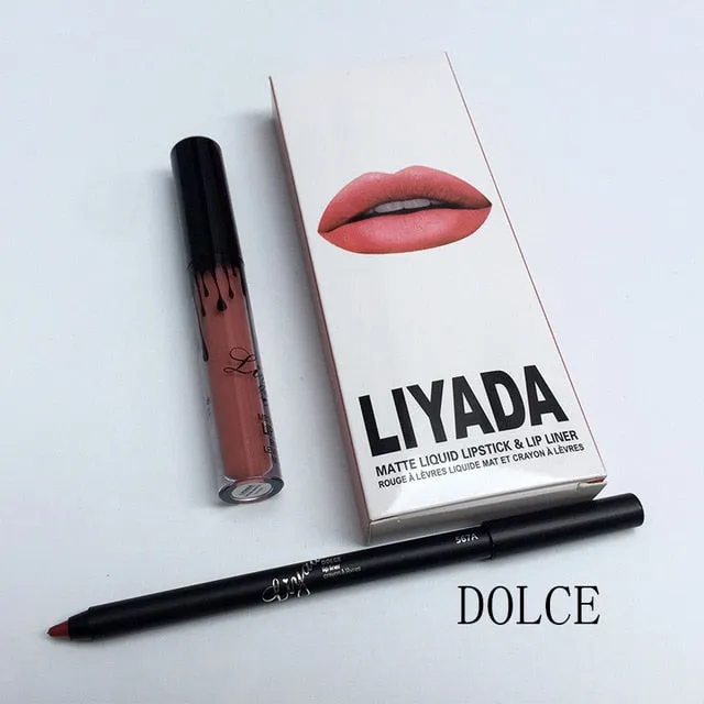 Brand BUD K liquid matte lipstick lips pencil makeup