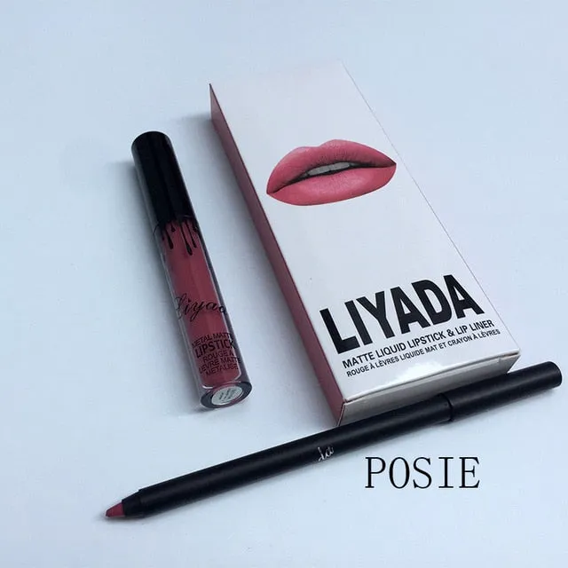 Brand BUD K liquid matte lipstick lips pencil makeup