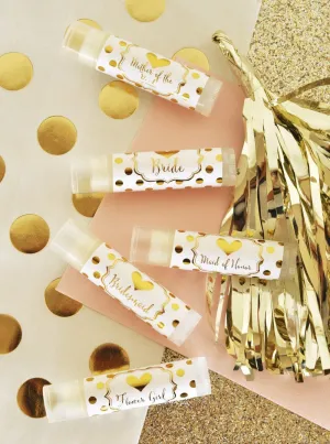 Bridal Party Lip Balm (set of 12)