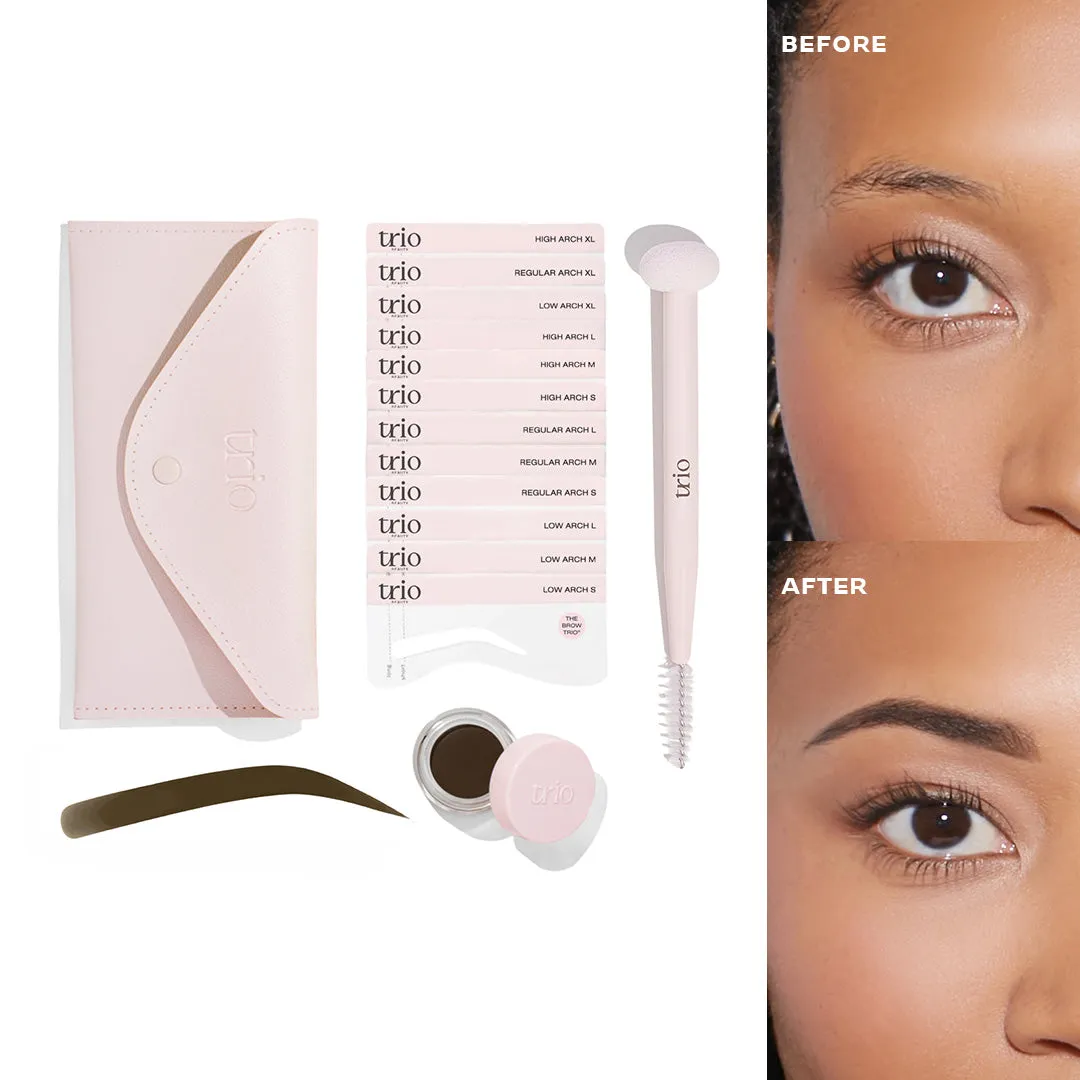 Brow Trio Stencil Kit