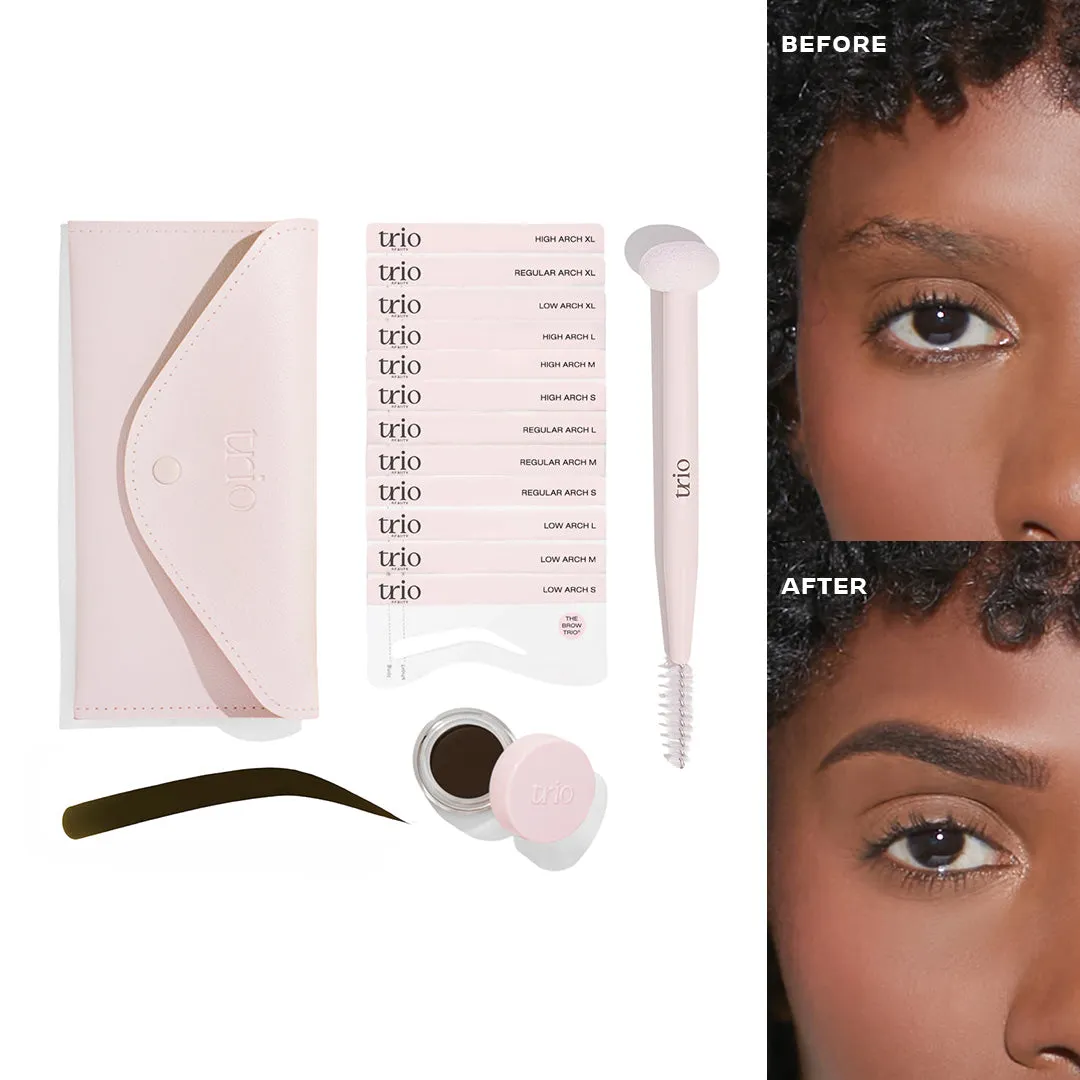 Brow Trio Stencil Kit