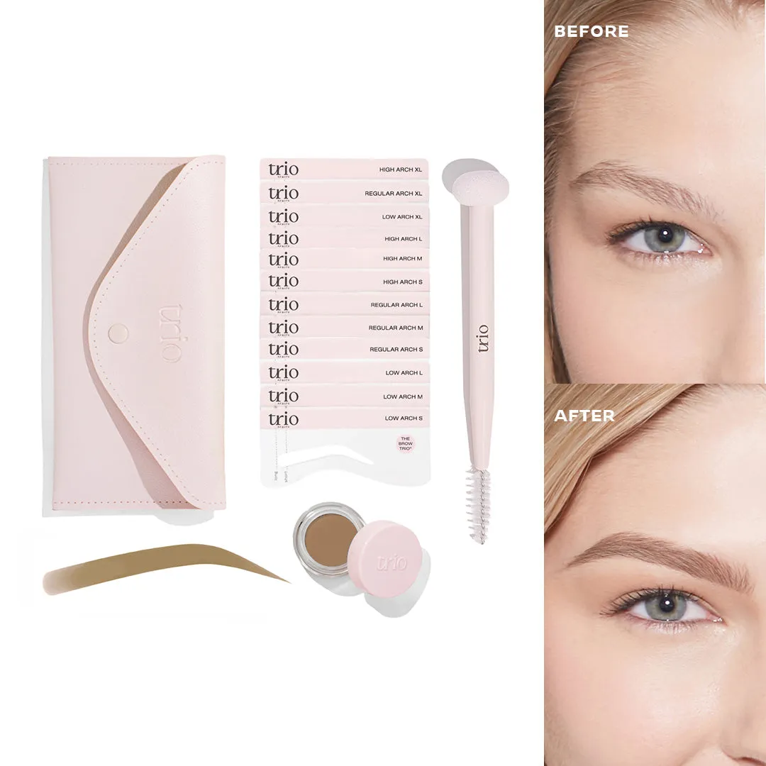 Brow Trio Stencil Kit