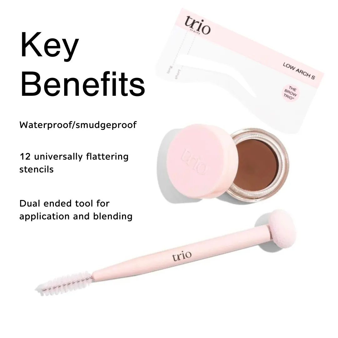 Brow Trio Stencil Kit