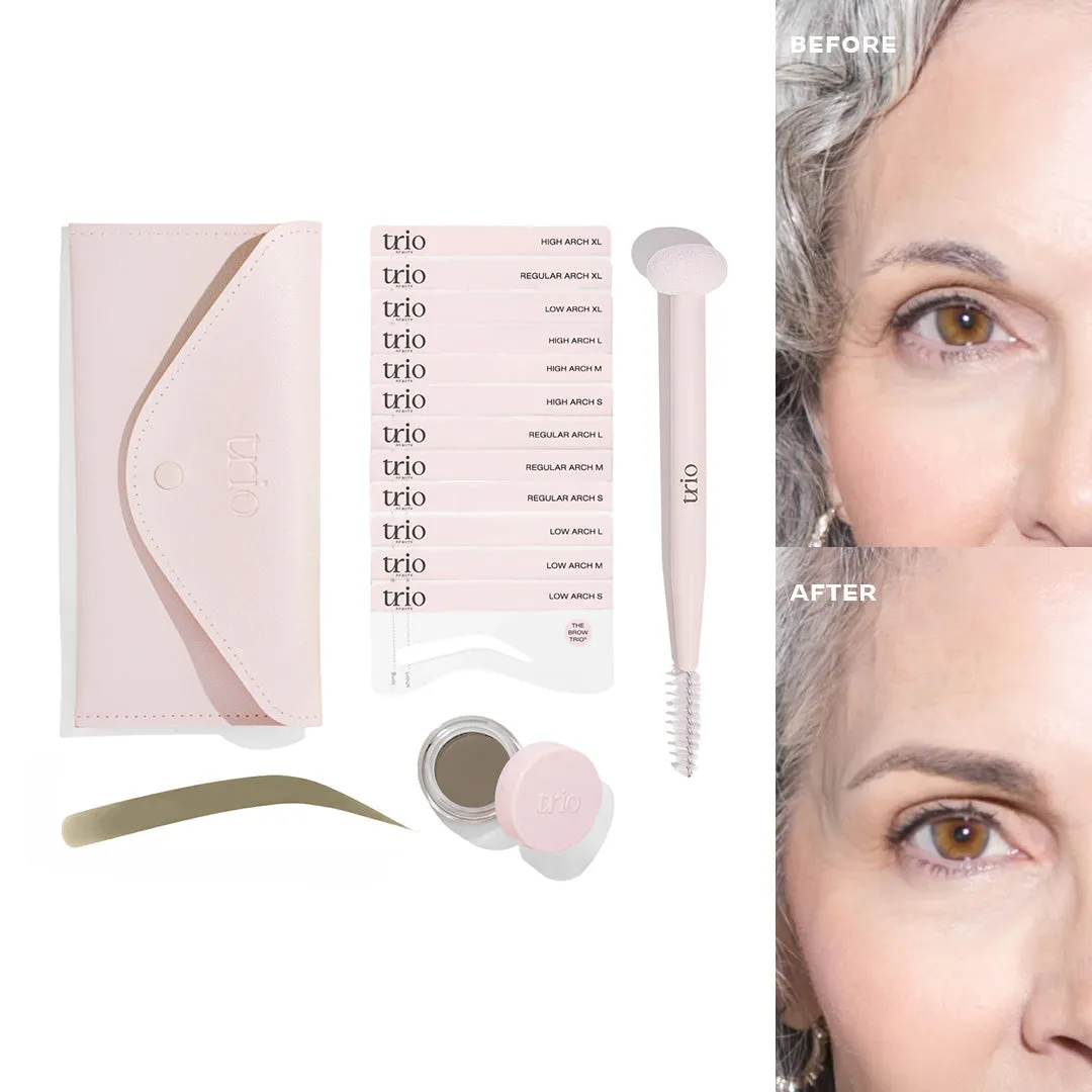 Brow Trio Stencil Kit