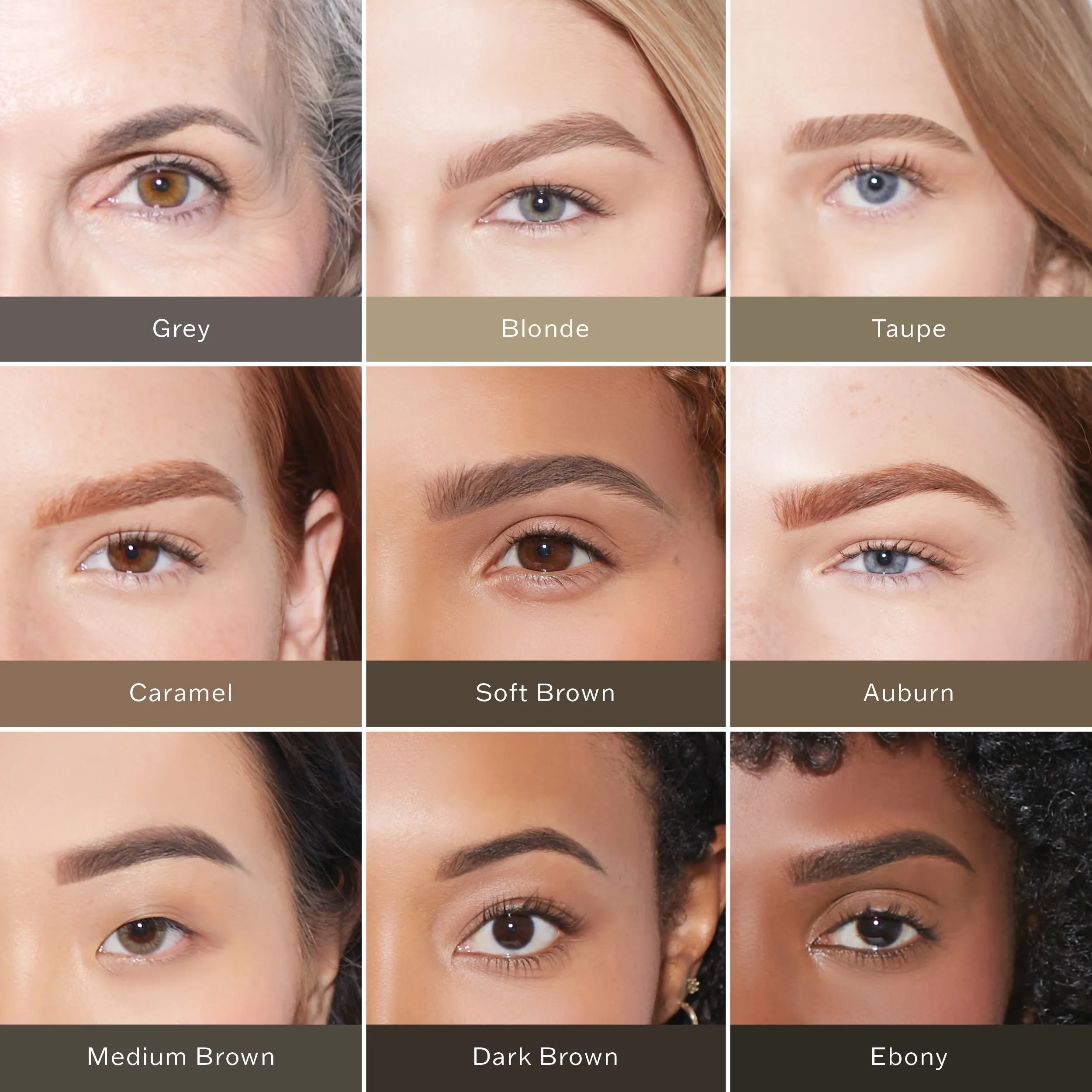 Brow Trio Stencil Kit