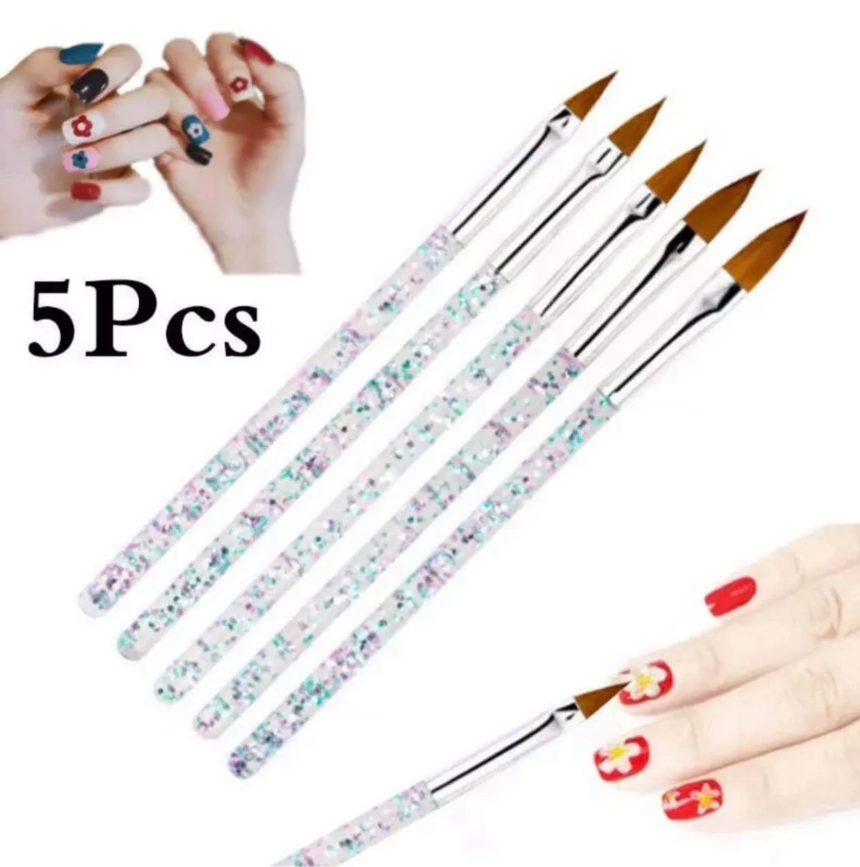 Brush Set | Beauty Artists 3D Brush (5in1)