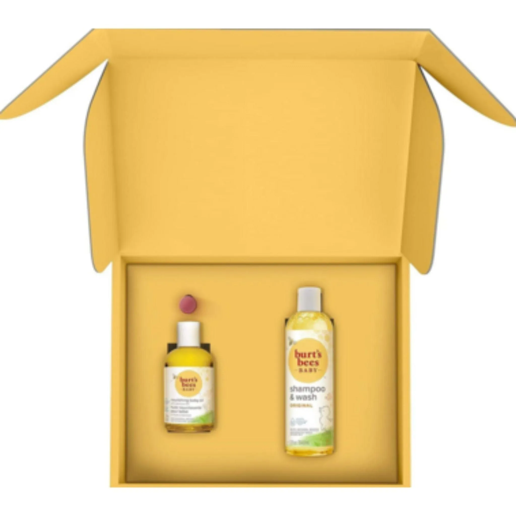 Burts Bees Baby and Mom Fall 3 Piece Gift Set, Baby Wash, Baby Oil & Tinted Shea Butter Lip Balm, CLEARANCE 50% Off FINAL SALE