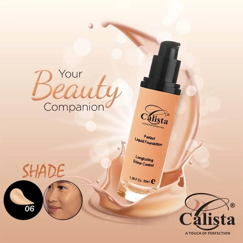 Calista Match Master Liquid Foundation Shine Control