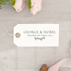 Calligraphy Simple Custom Wedding Stamp