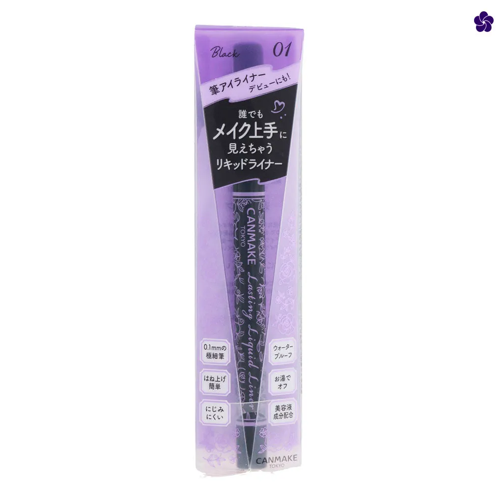 CANMAKE - Lasting Liquid Liner Black 01