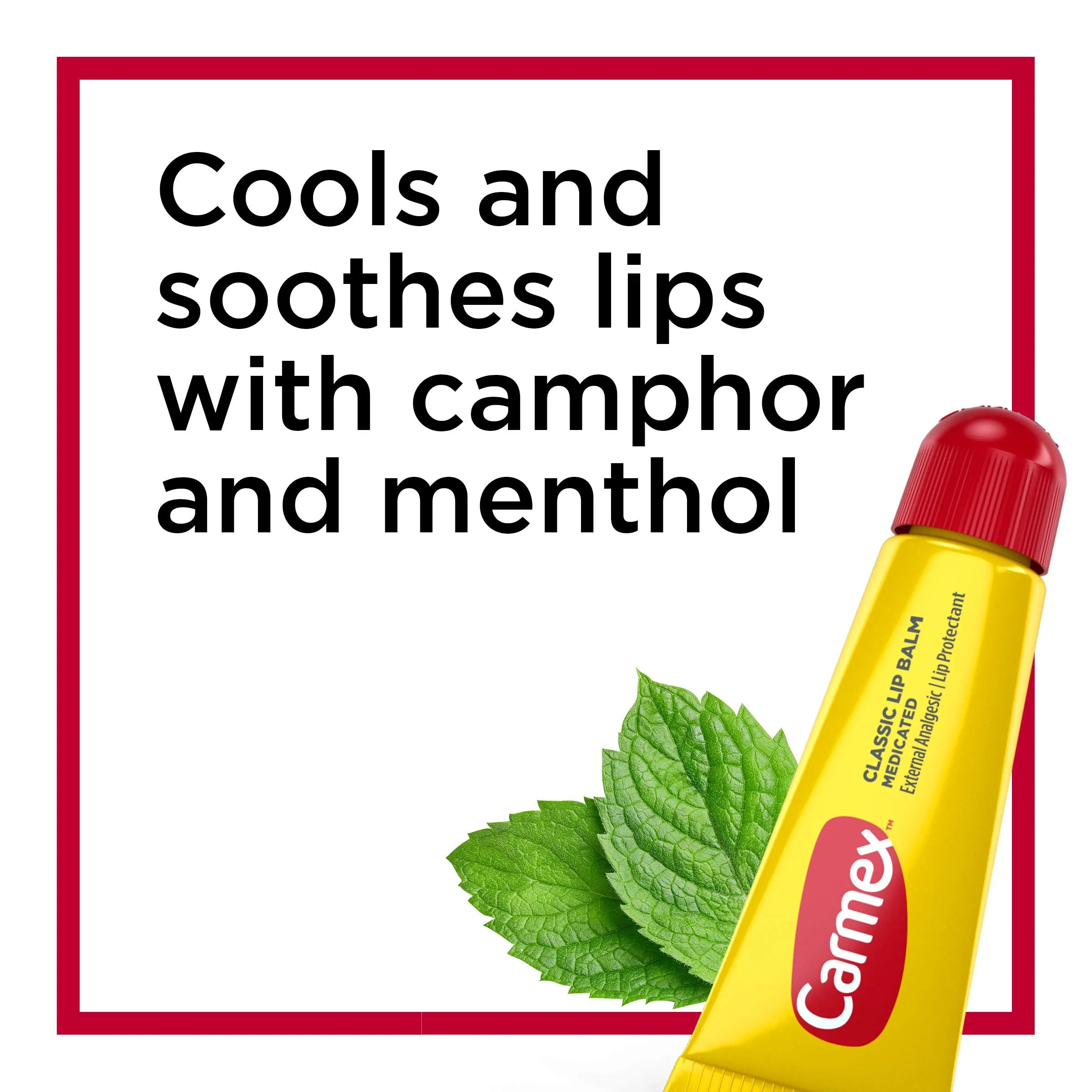 Carmex Medicated Lip Balm Tubes, Lip Moisturizer for Dry, Chapped Lips, 0.35 OZ - 3 Count