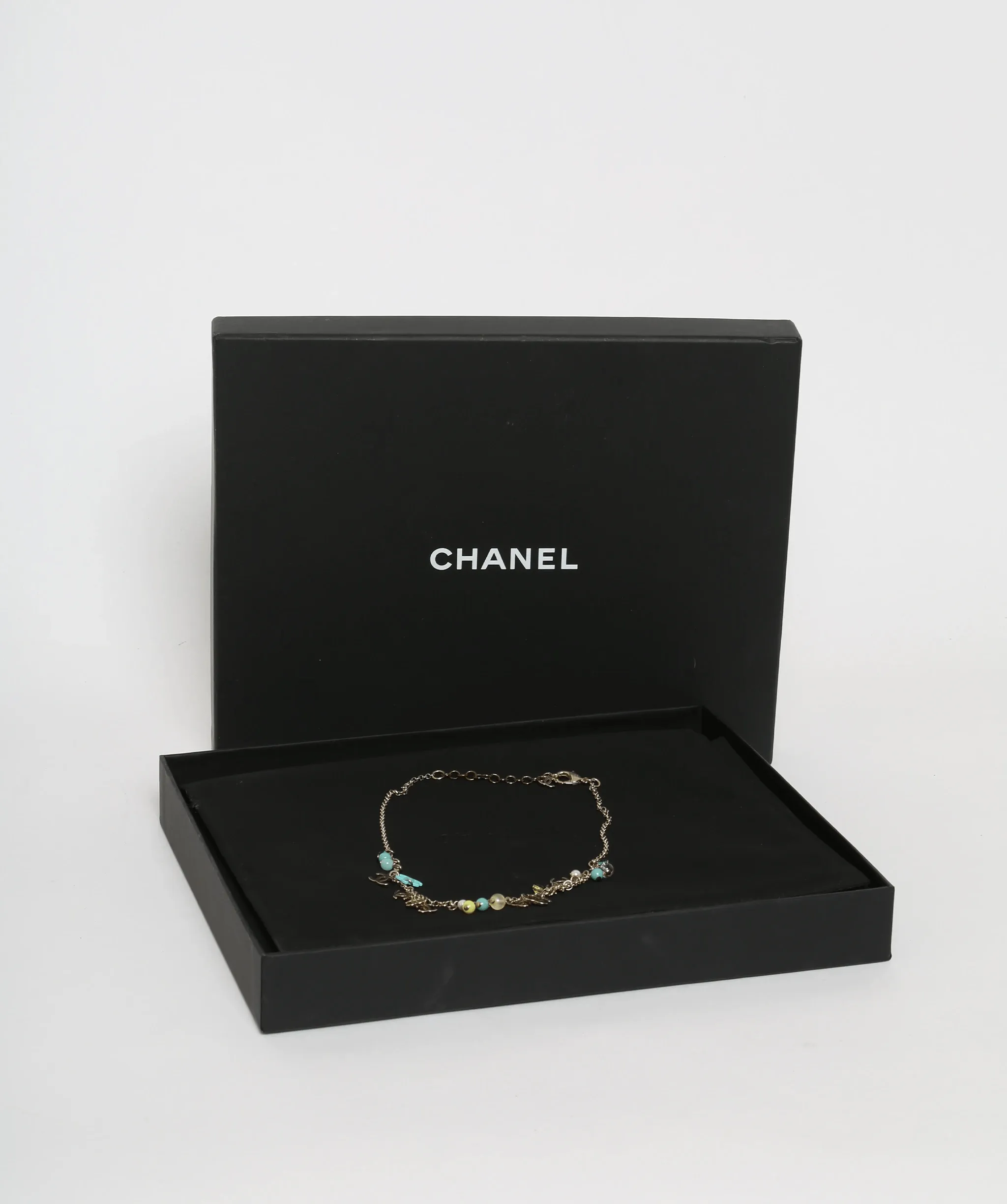 Chanel CC Blue Necklace - NW3677