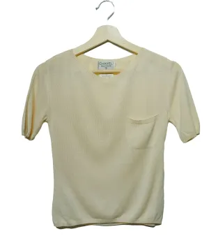 Chanel Small CC Pocket Top Cream  ASL10415